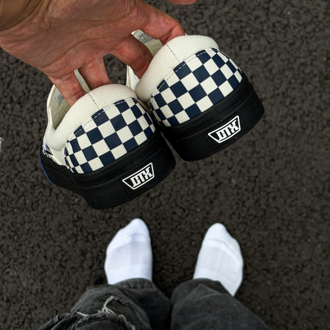 Adidas Shoes Superstar - Tênis Slip-on Azul e Branco com