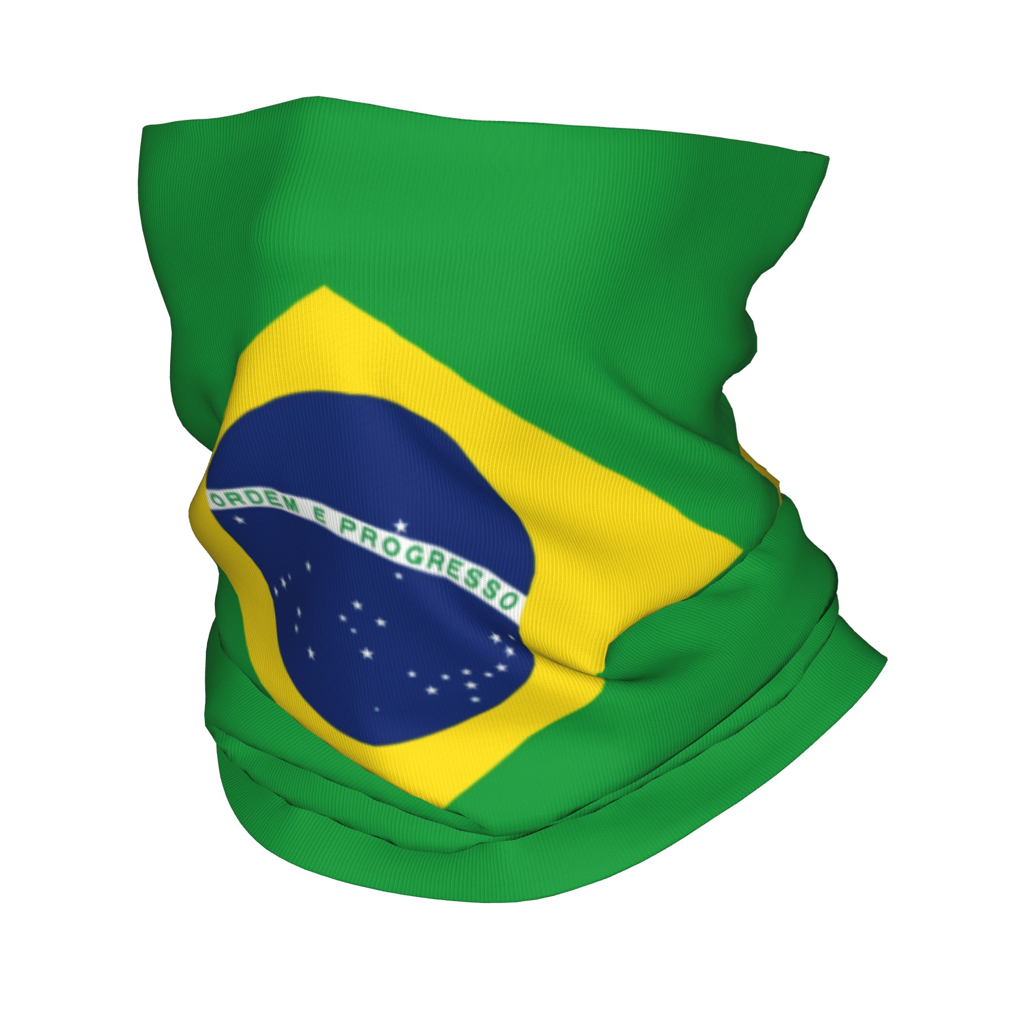 Bandana com bandeira do Brasil - Neck Gaiter Fleece avaliação e preço